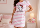 Girls Hello Kitty Striped Nightdress