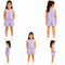 Girls Sleeveless Button Front Top