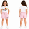 Girls Powerpuff Girls T Shirt And Shorts Set