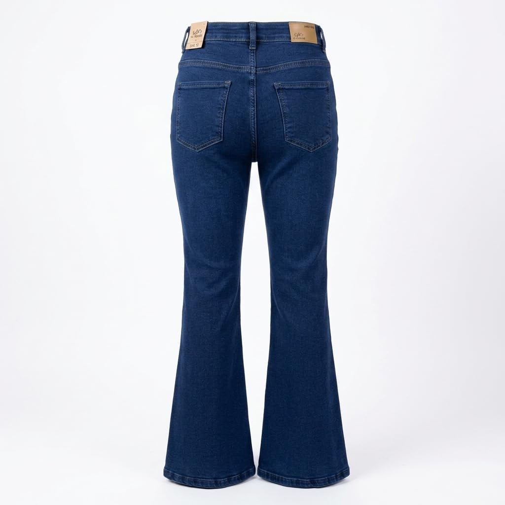 Women Flared Denim Jeans