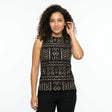 Women Sleeveless Printed Top