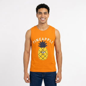 Kids Sleeveless Pineapple Graphic Top