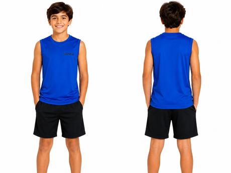 Boys Sleeveless Sports Tank Top