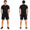 Men Sports Shorts With Printed Side Panels