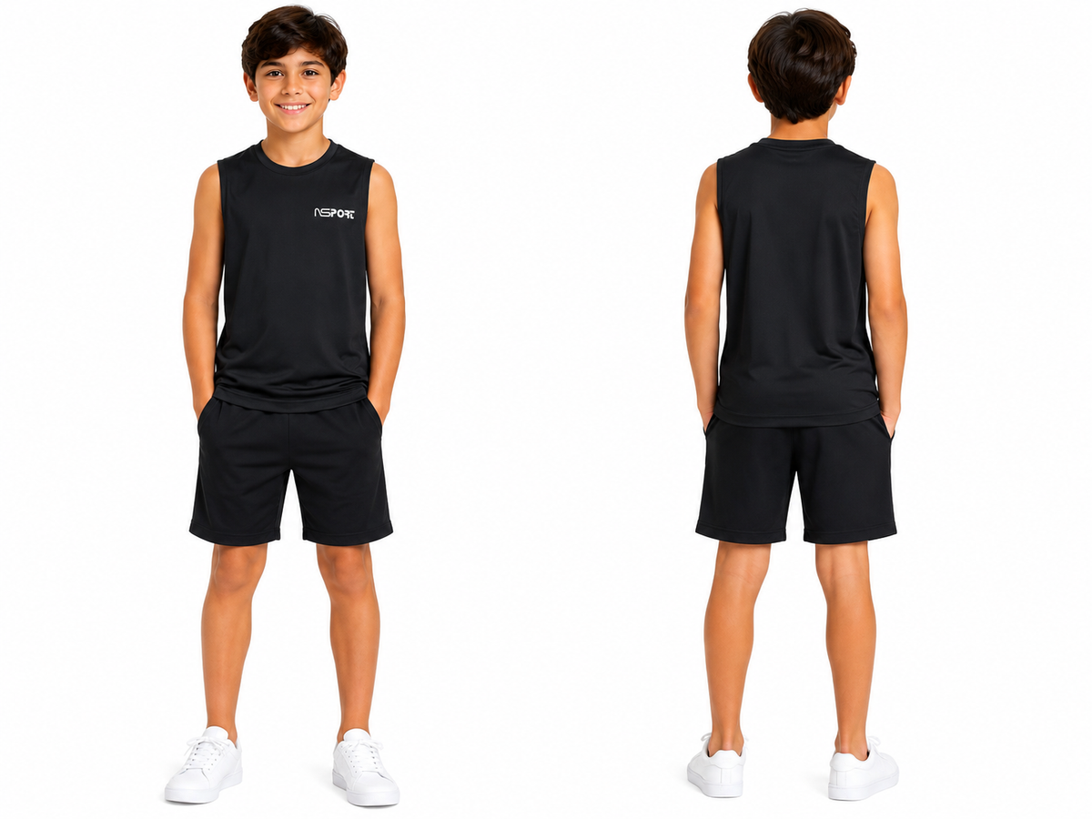 Boys Sleeveless Sports Tank Top