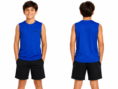 Boys Sleeveless Sports Tank Top