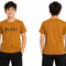 Boys Baseball Cap Patch Short Sleeve T Shirt