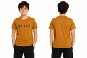 Boys Baseball Cap Patch Short Sleeve T Shirt