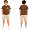 Boys Basic Crew Neck Short Sleeve T Shirt