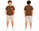Boys Basic Crew Neck Short Sleeve T Shirt