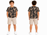 Boys Basic Crew Neck Short Sleeve T Shirt