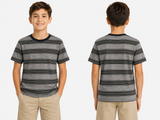 Boys Striped Short Sleeve T Shirt