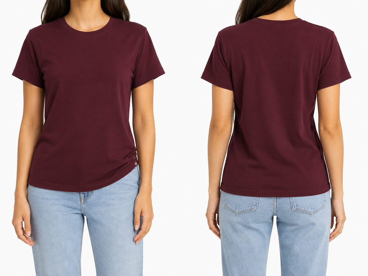 Women Basic Short Sleeve T Shirt
