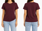 Women Basic Short Sleeve T Shirt