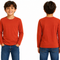 Kids Solid Long Sleeve T Shirt