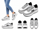 Women Casual Lace Up Sneakers