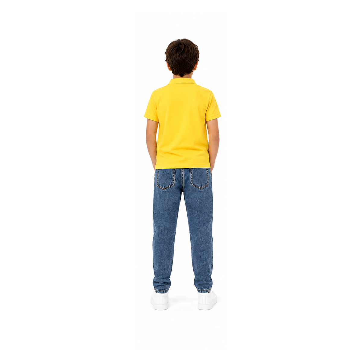 Boys Polo T Shirt And Denim Jeans Set