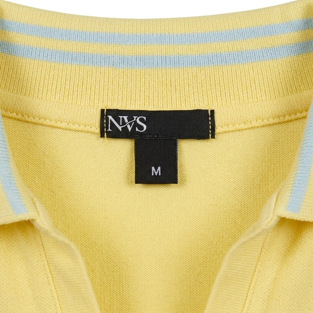 Casual Contrast Trim Short Sleeve Polo Dress