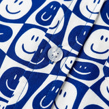 Kids Smiley Print Short Sleeve Shirt
