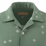 Kids Short Sleeve Printed Button Front Shirt