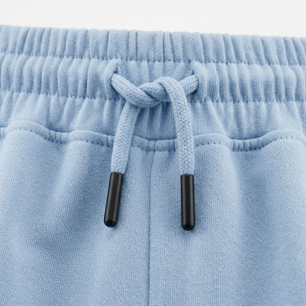 Kids Graphic Drawstring Shorts