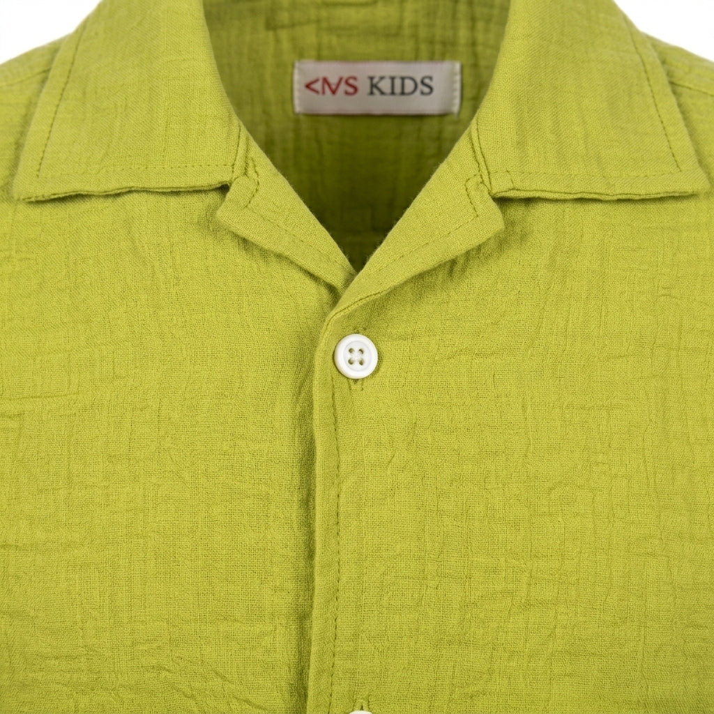 Boys Short Sleeve Casual Shirt