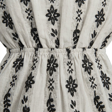 Kids Patterned Tiered Dress