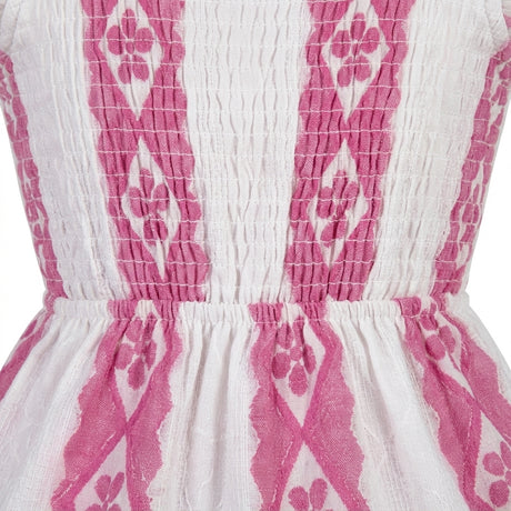 Kids Patterned Tiered Dress
