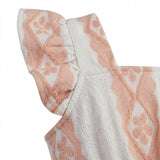 Kids Patterned Tiered Dress