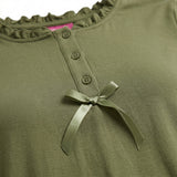 Women Long Sleeve Nightdress