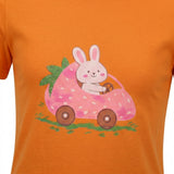 Girls Bunny Graphic T Shirt