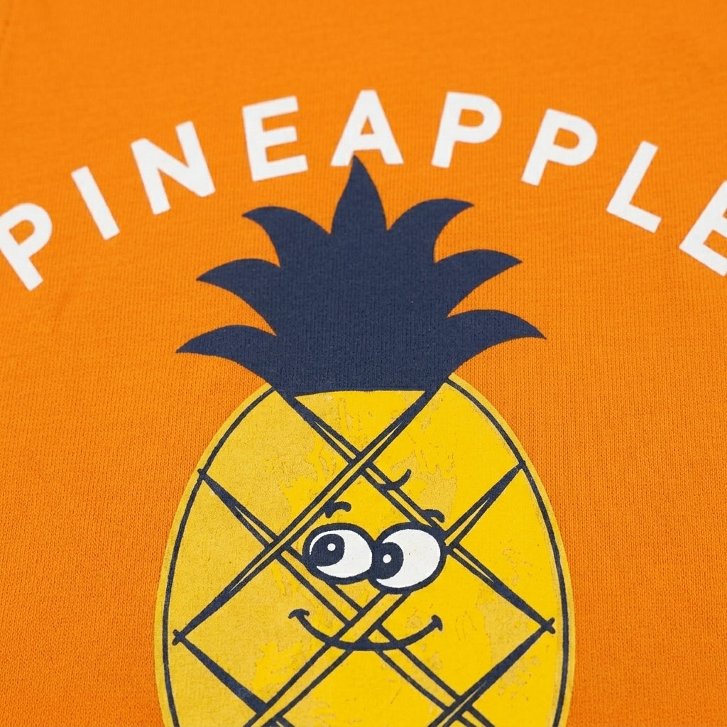 Kids Sleeveless Pineapple Graphic Top