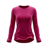 Bright Long Sleeve Basic Top