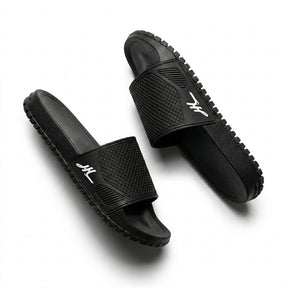 Men Textured Comfort Slide Sandals