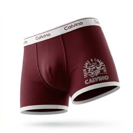 Men Boxer Briefs With Logo Waistband