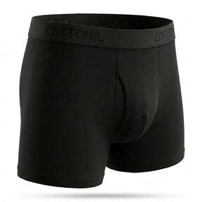 Men Boxer Briefs With Logo Waistband