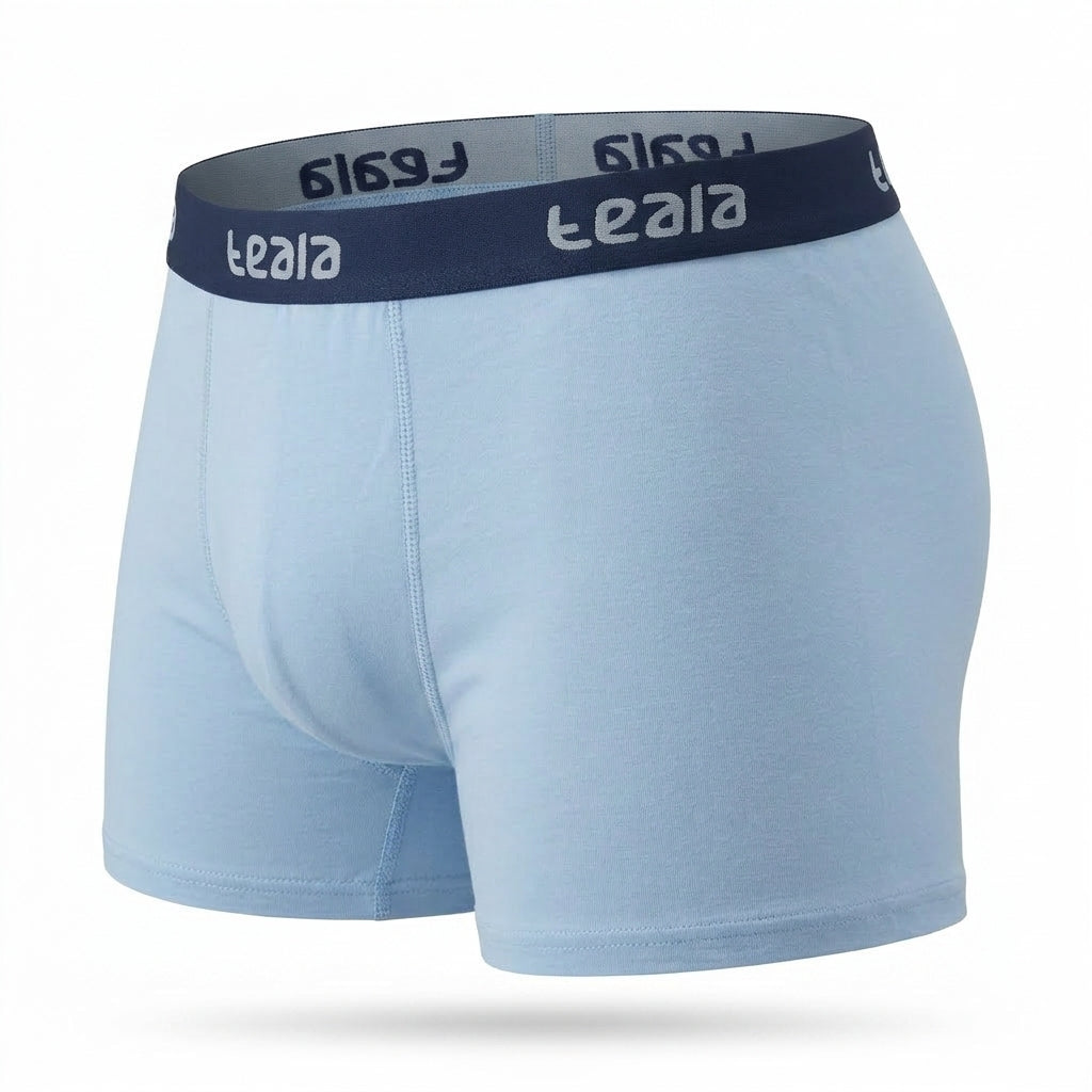 Men Boxer Briefs With Logo Waistband