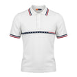 Men Short Sleeve Polo Shirt With Contrast Tipping