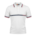 Men Short Sleeve Polo Shirt With Contrast Tipping