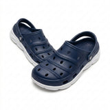 Kids Perforated Clog Sandals With Back Strap
