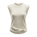 Textured Cap Sleeve Top