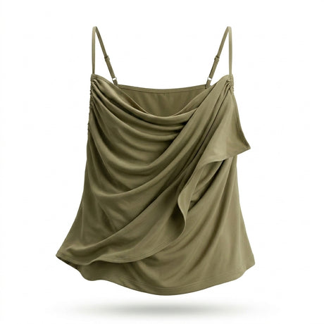 Women Ruched Sleeveless Top