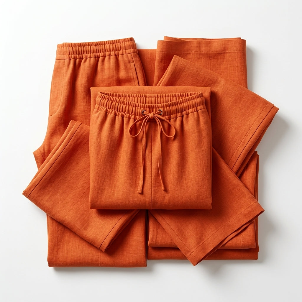 Women Textured Wide Leg Pants