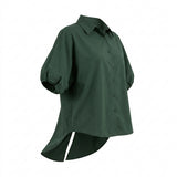 Oversized Button Front Shirt