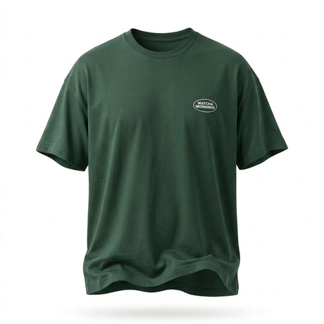 Casual Men Matcha Mornings Graphic T Shirt
