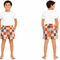 Men Check Print Swim Shorts
