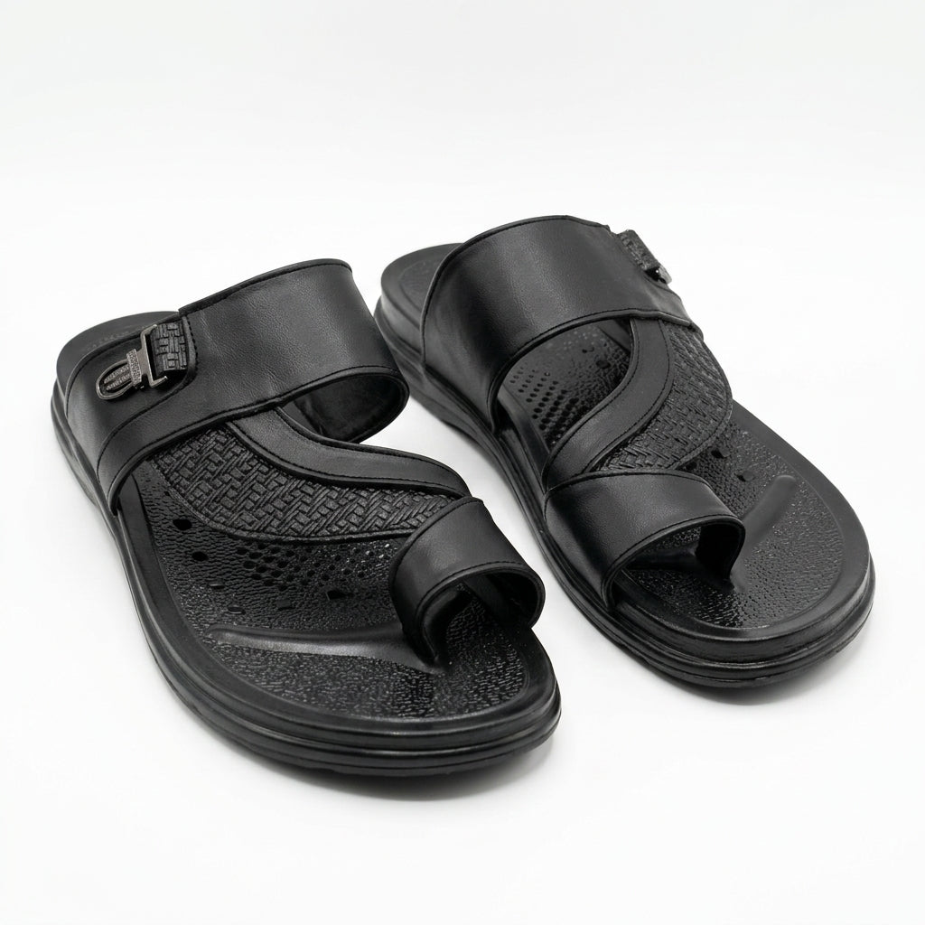 Men Toe Ring Comfort Slide Sandals