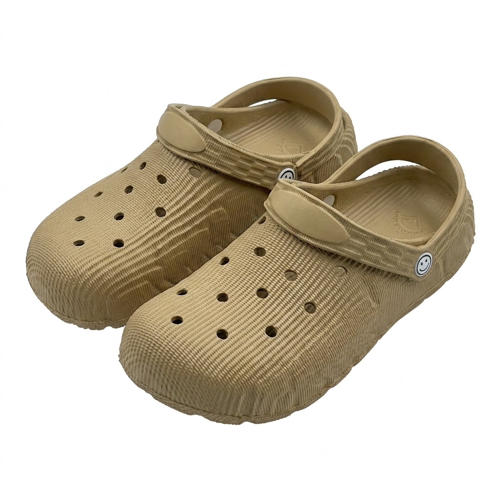 Unisex Textured Comfort Clog Sandals