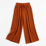 Women Textured Wide Leg Pants