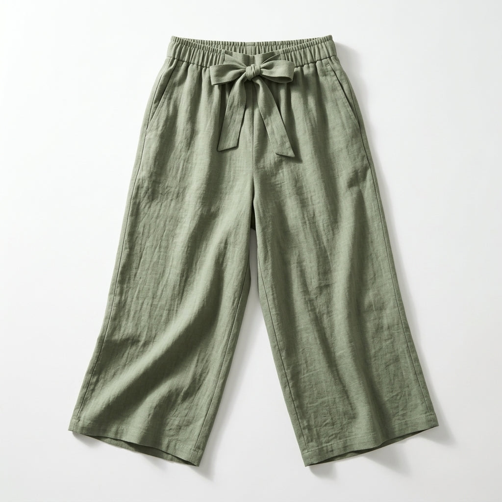 Women Textured Wide Leg Pants
